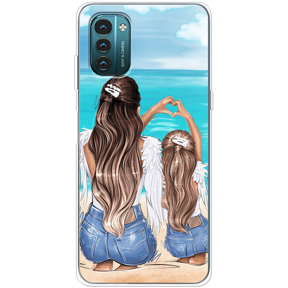 Чехол BoxFace Nokia G21 Family Vacation Прозрачный силикон (44288-up2380-44288)