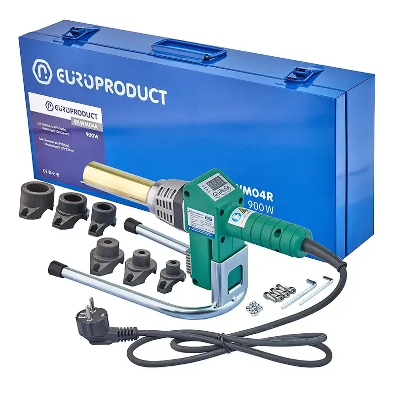 Паяльник для Europroduct EP.WM04R PPR труб круглые насадки 20/32 мм
