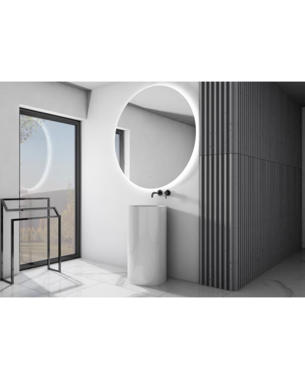 Умывальник отдельностоящий Lavita Elena 44,5x46,5x81,5 см Белый (5908211484259) - фото 2