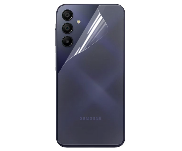 Противоударная гидрогелевая пленка Hydrogel Film для Samsung Galaxy A15 / A15 5G на заднюю панель, Transparent