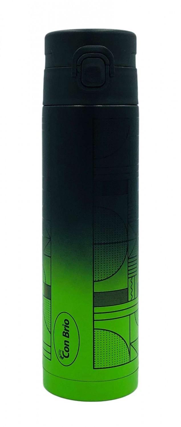 Термокружка Con Brio 400 мл Зеленый/Черный