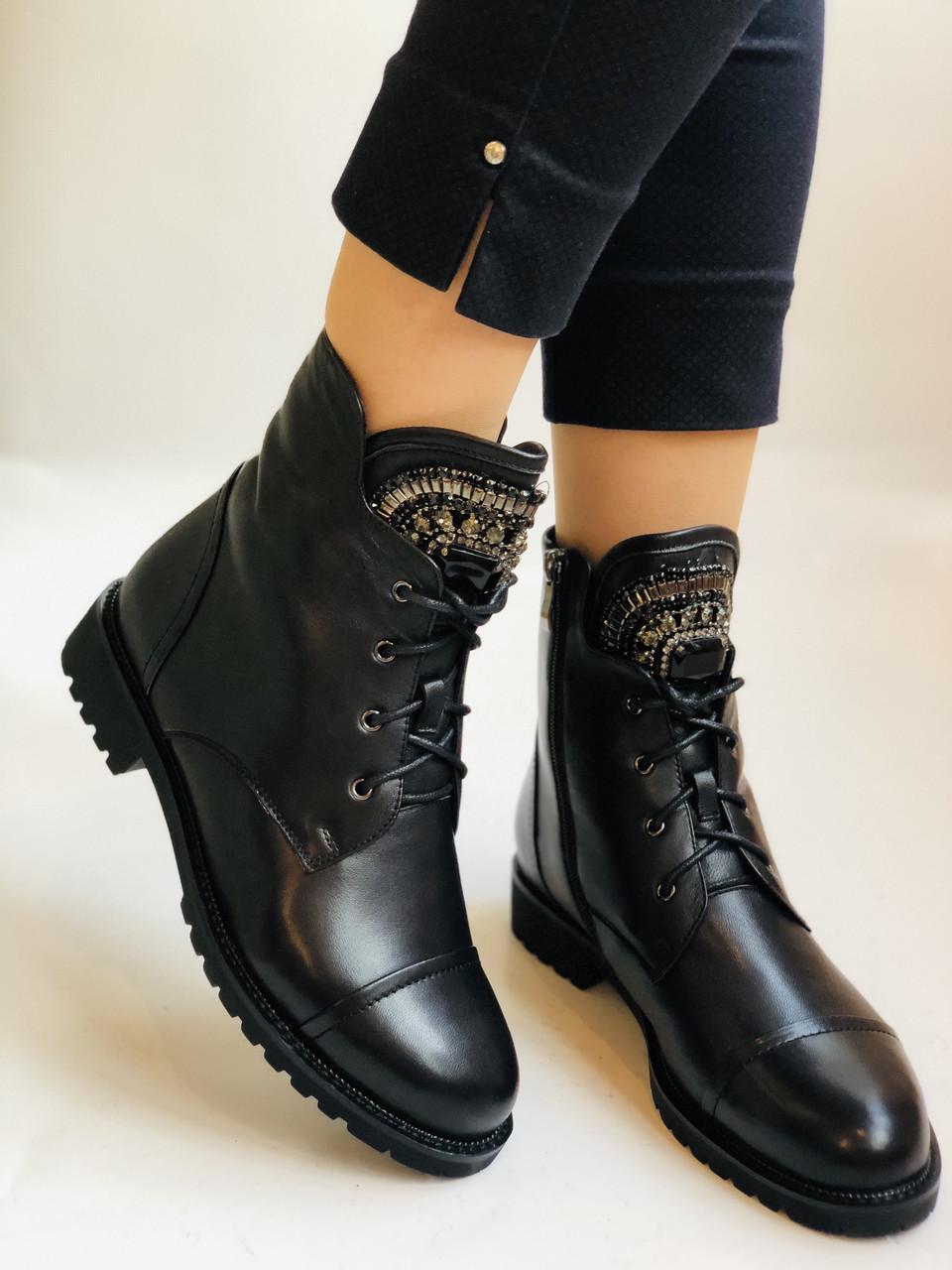 Ботинки женские зимние Stalo Totti р. 38 24,5 см Черный (2304)