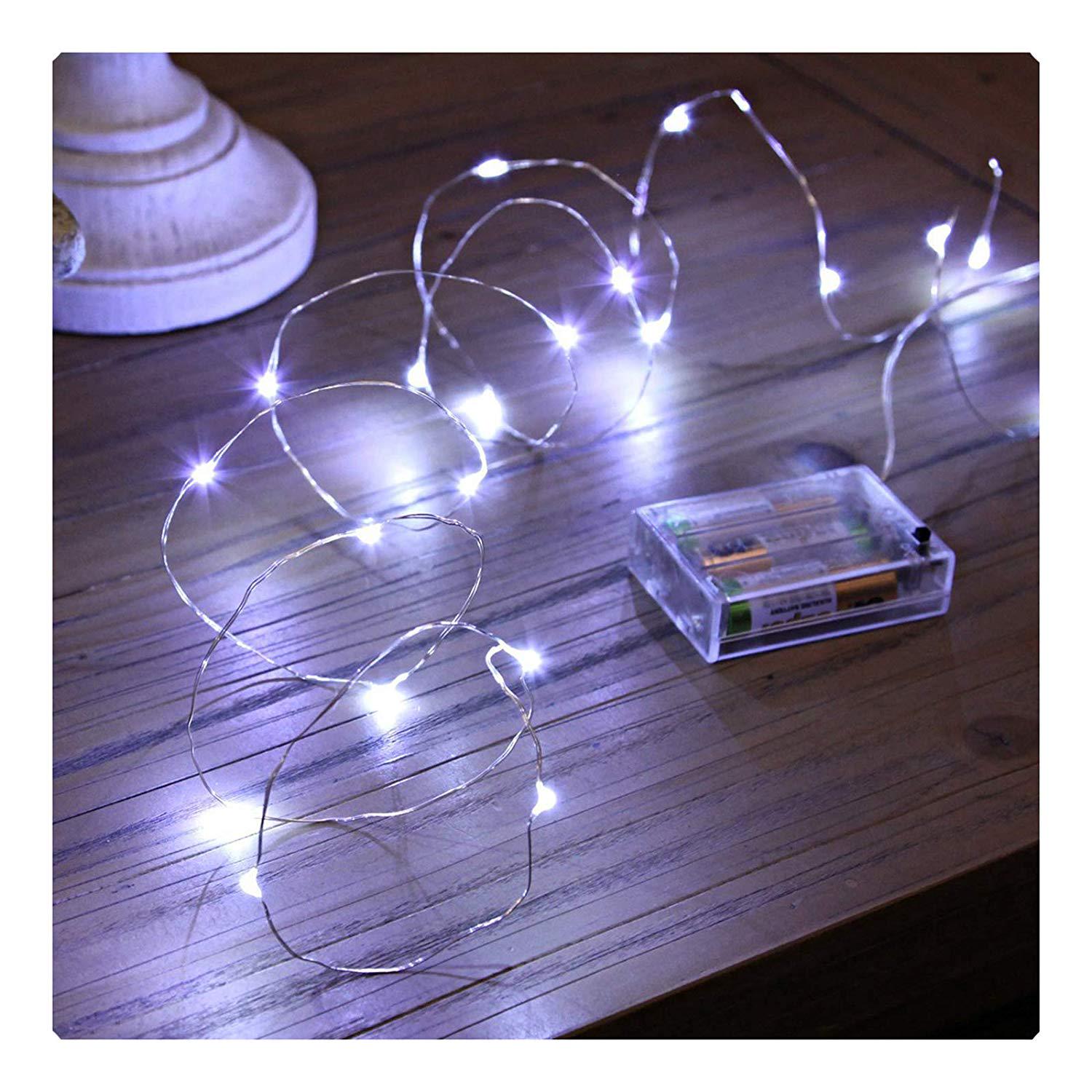 Гирлянда светодиодная 2м на батарейках Ledart Холодный свет Гирлянда светодиодная 2м на батарейках Ledart Холодный свет