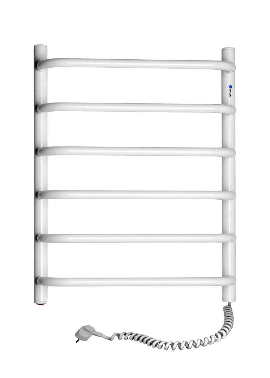 Полотенцесушитель электрический NAVIN Симфония 480x600 мм выключатель справа