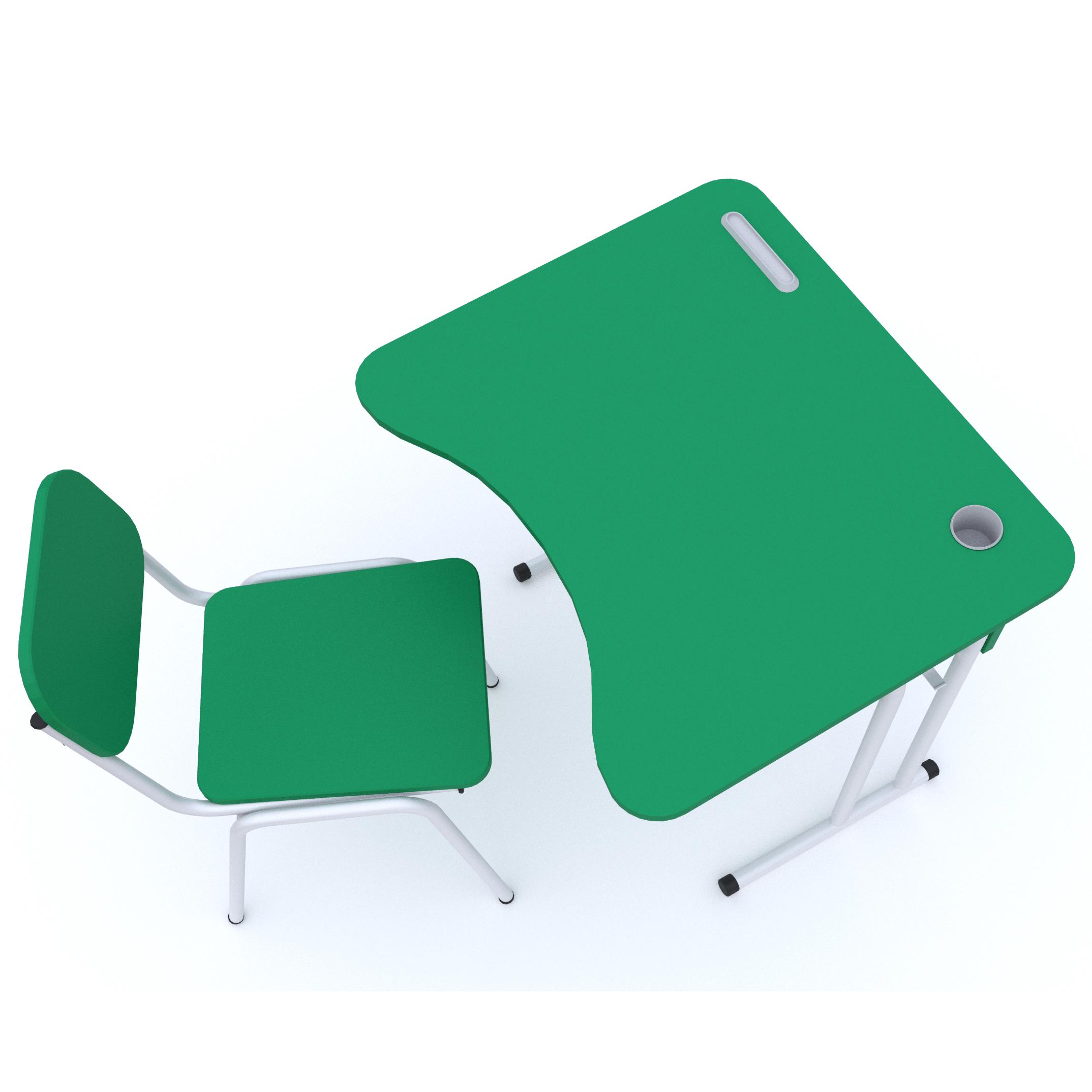 Комплект меблі парта/стул Loft Details P700 Зелений - фото 4 Комплект меблі парта/стул Loft Details P700 Зелений - фото 4