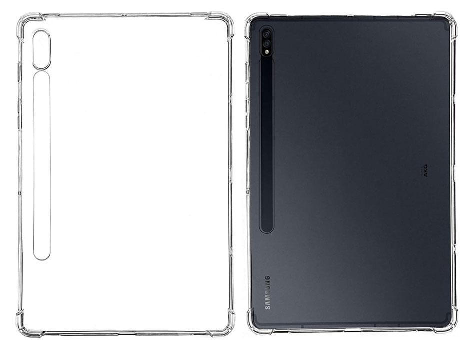 Силиконовый чехол бампер Primolux Silicone для планшета Samsung Galaxy Tab S8 11" SM-X700/SM-X705/SM-X706 Clear - фото 4