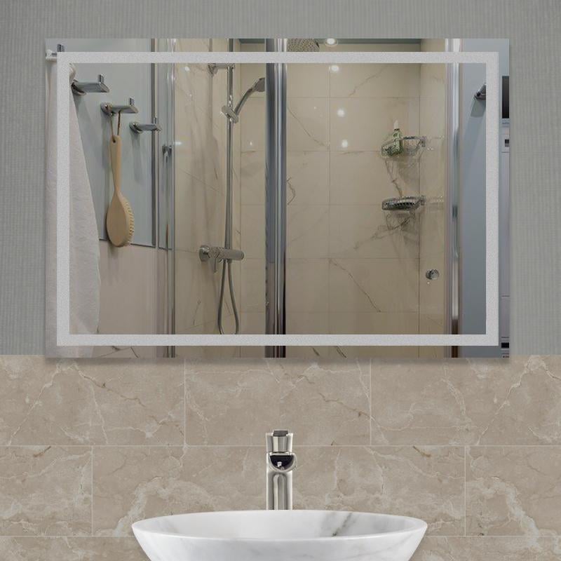 Зеркало D SR-5 без подсветки 900х700 мм (13484789)