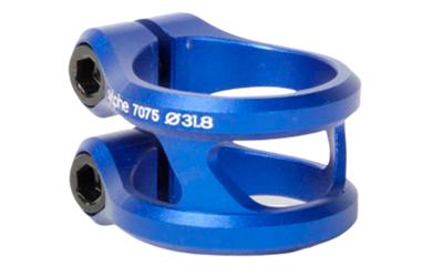 Затискач Ethic Sylphe Double Clamp 31,8 Blue (11565)