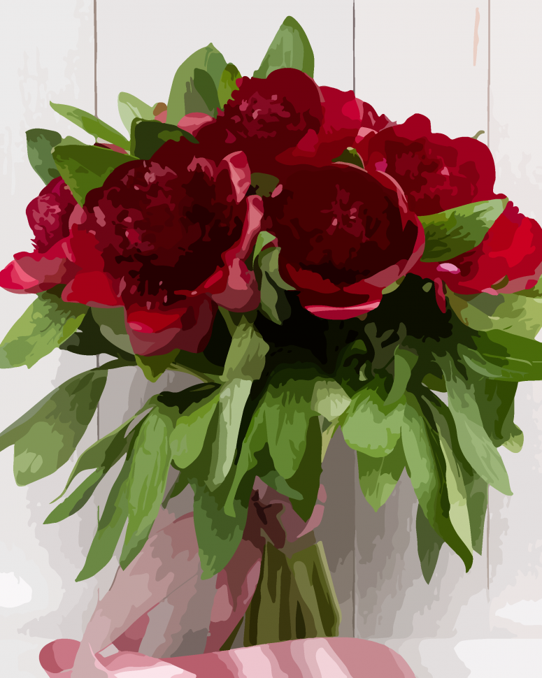 Картина по номерам ART CRAFT Букет Армани 12124-AC 40x50 см (RLT15583)