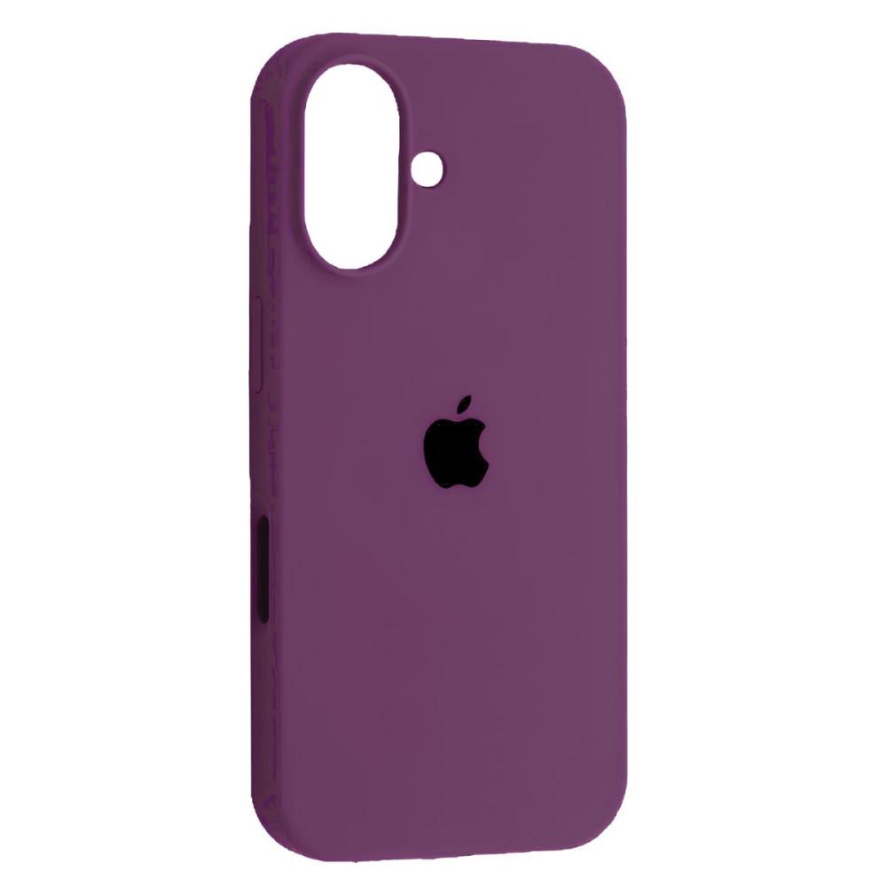 Чехол-накладка Apple Silicone Case for iPhone 16, Purple (HC)(A)