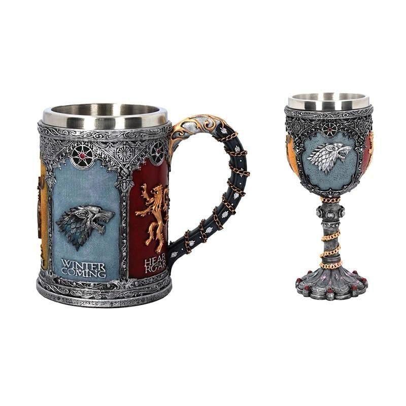 Кружка и кубок Игра Престолов Гербы Королевств 500/170 мл (20987014) Кружка и кубок Игра Престолов Гербы Королевств 500/170 мл (20987014)