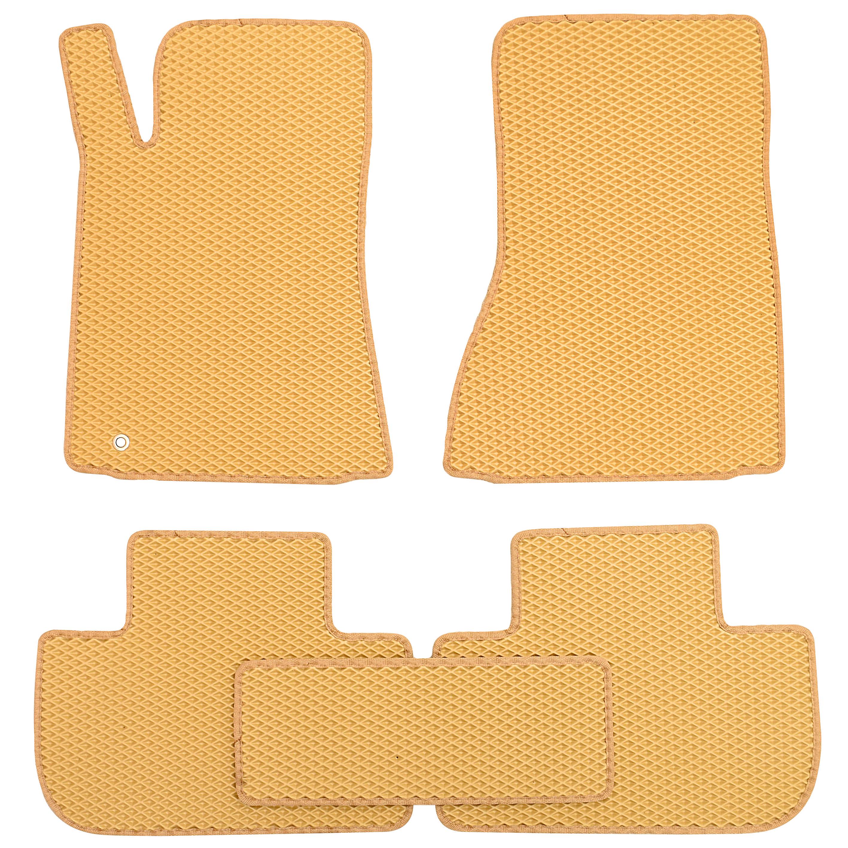 Коврики в салон для Cadillac CTS II '07-14 EVA-полимерные Бежевый (207966)