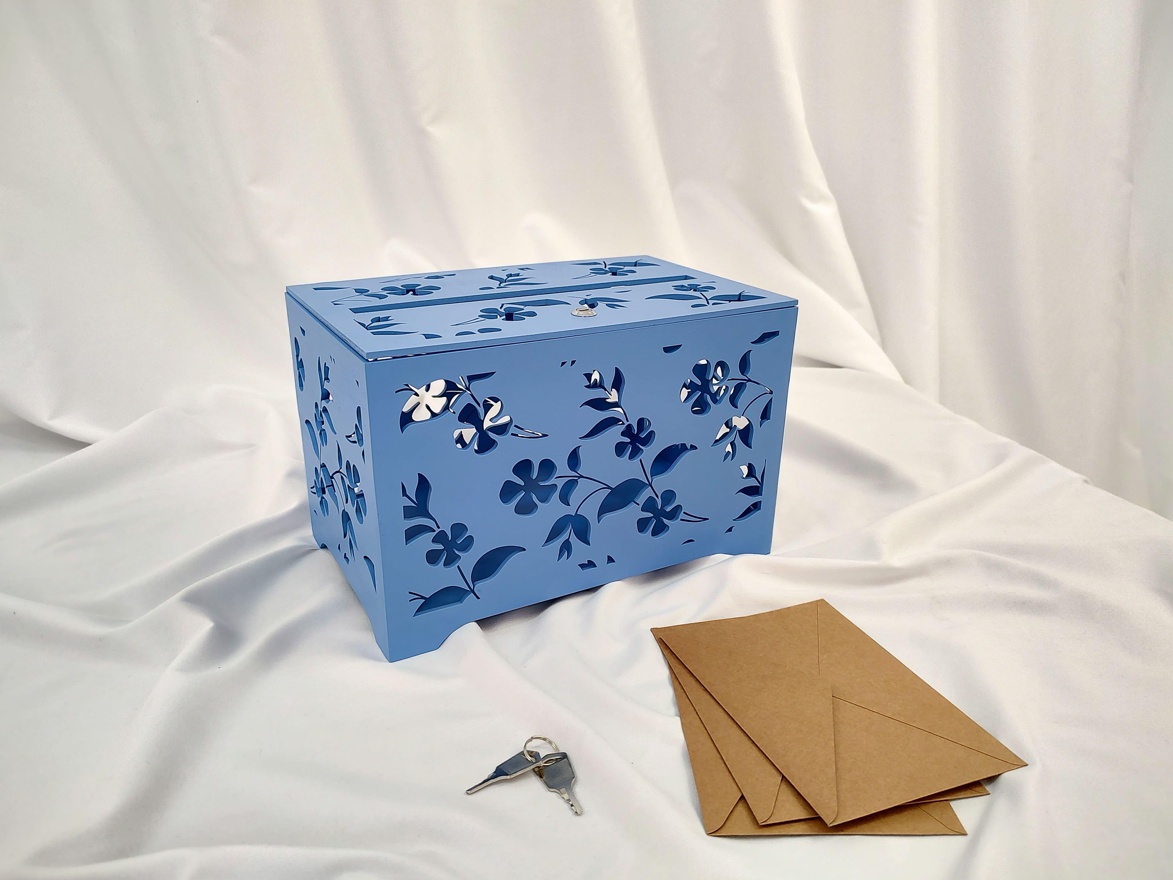 Шкатулка свадебная Elfy Голубая лагуна (23779386)