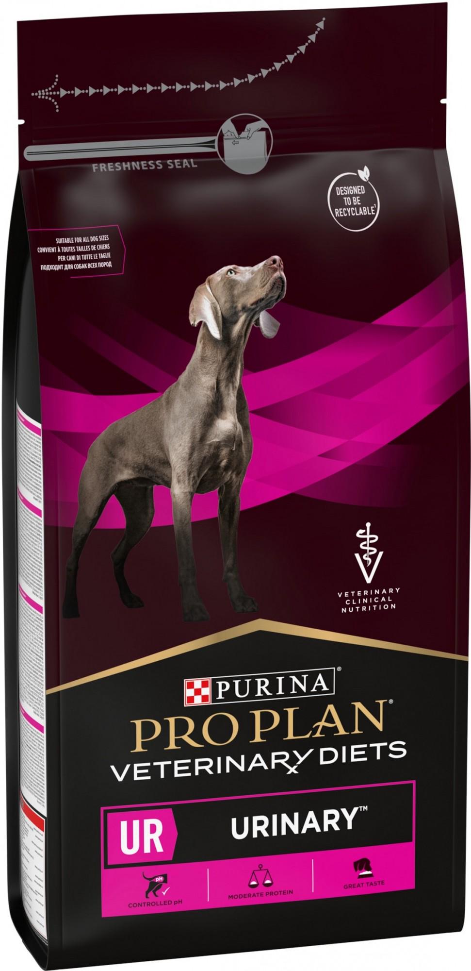 Сухий корм для собак з сечокам’яною хворобою Purina Pro Plan Veterinary Diets UR Urinary 1,5 кг (7613287777157) - фото 2