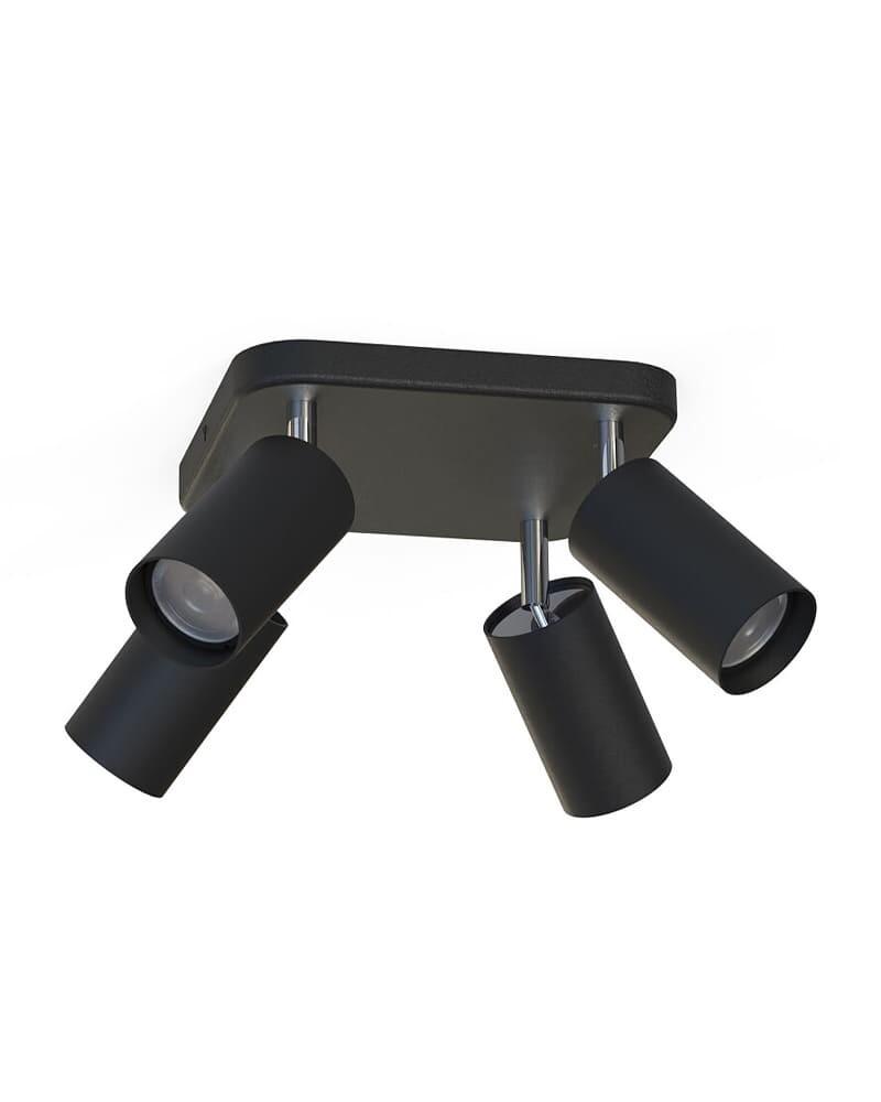 Спот Nowodvorski 6022 Eye spot GU10 4x10W IP20 Bl Черный