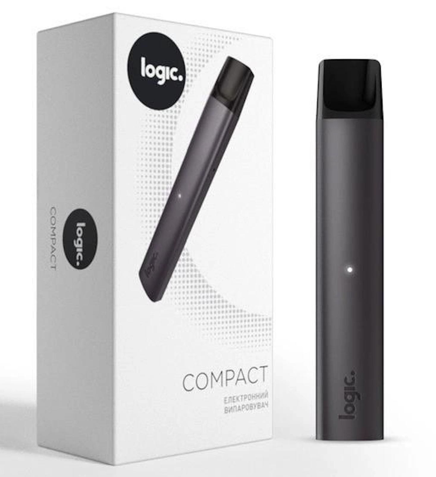 Електронна сигарета Logic Compact Pod система Black (0034) - фото 2