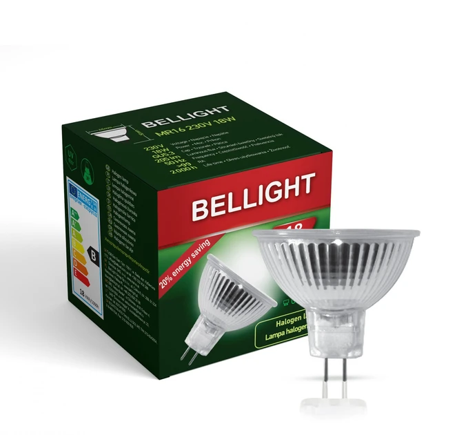 Галогенная лампа MR16 230V 18W eco