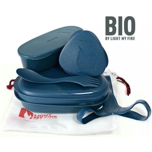 Набор посуды Light My Fire LunchKit BIO 6 pcs Blue (1033-LMF 2413710910) Набор посуды Light My Fire LunchKit BIO 6 pcs Blue (1033-LMF 2413710910)