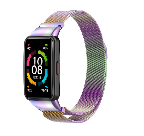 Ремешок DK Metal Milanese Loop Magnetic для Honor Band 6/7 (012956)