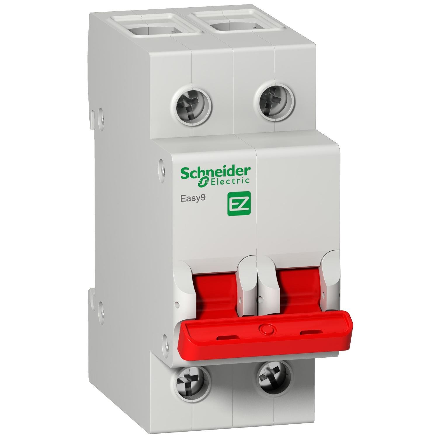 Выключатель нагрузки Schneider Electric EZ9 2P 63A (EZ9S16263)