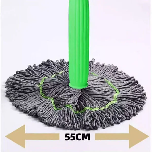 Швабра с двумя насадками/отжимом и телескопическая рукоятка (Y02273) - фото 3 Швабра с двумя насадками/отжимом и телескопическая рукоятка (Y02273) - фото 3