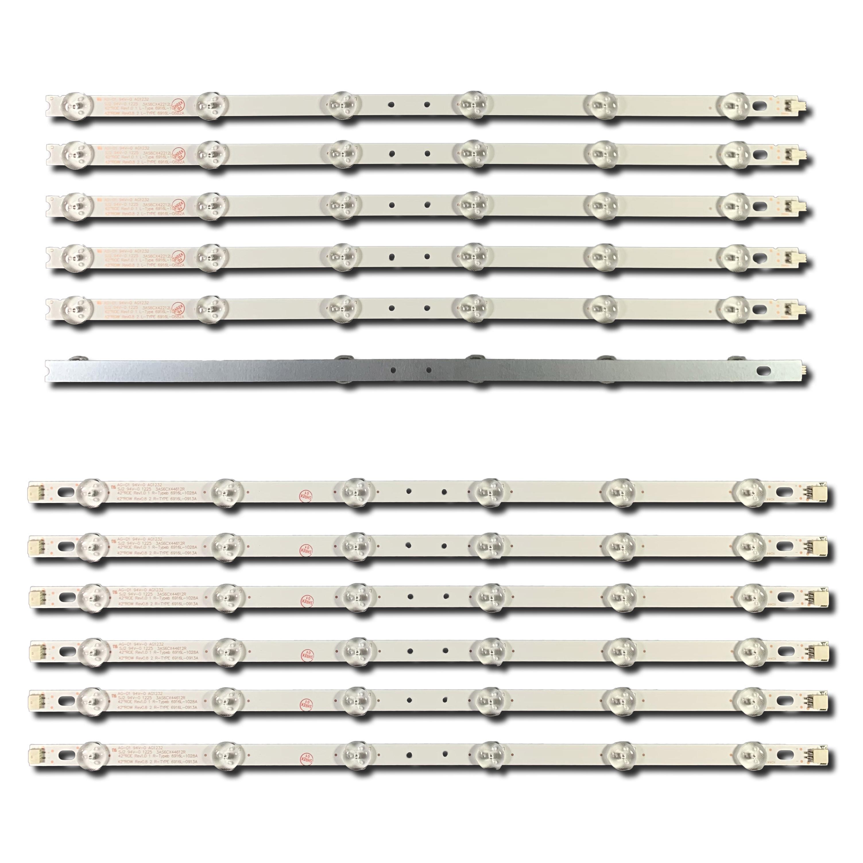 Комплект LED підсвітки LG для TV 42" L-Type 6916L-1029A/L-Type 6916L-0882A/R-Type 6916L-1028A/R-Type 6916L-0913A (ART-12083)