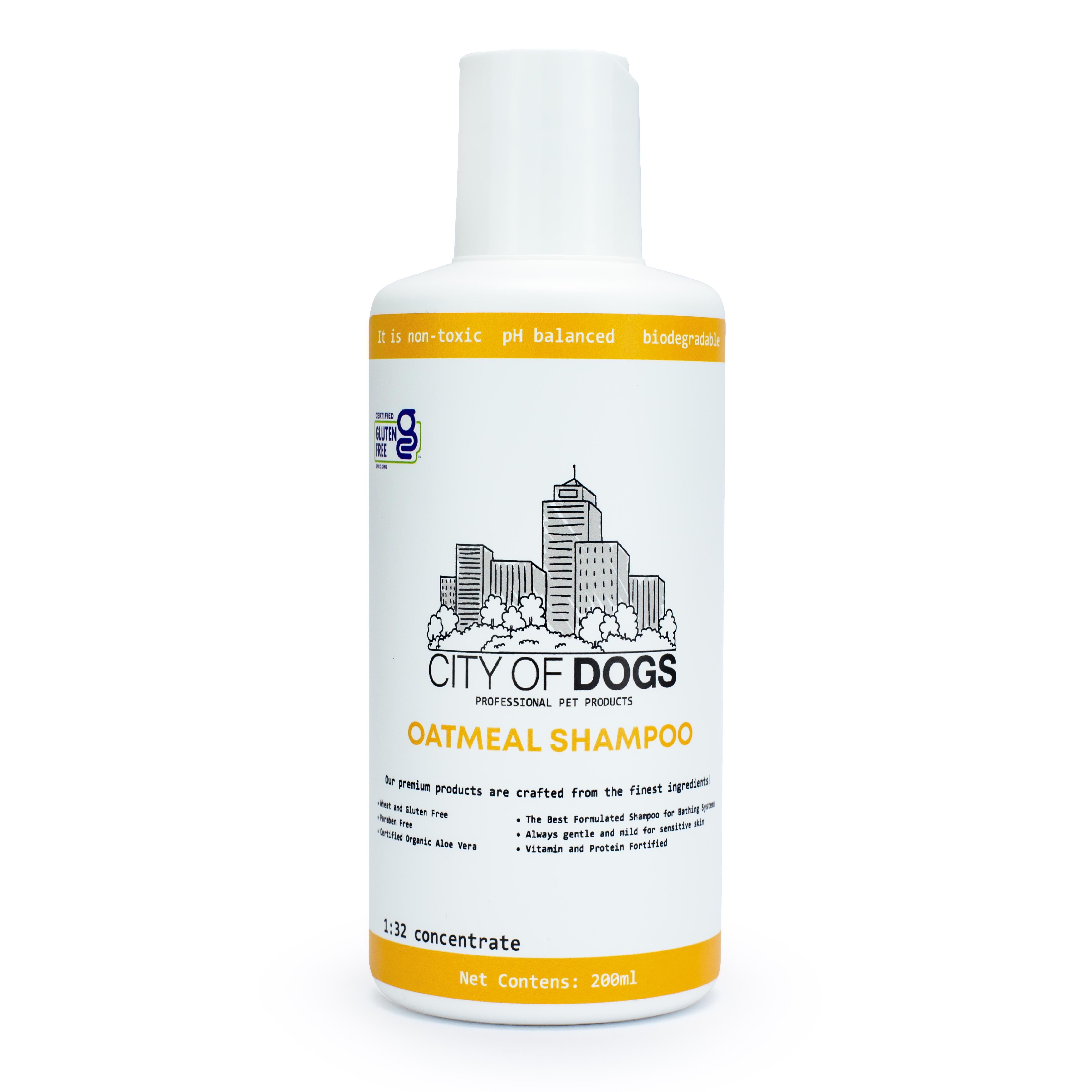 Шампунь овсяная City of Dogs Oatmeal 500 мл (cod-601-500)