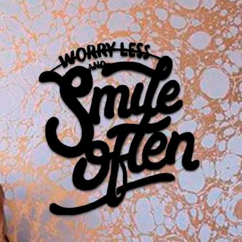 Картина з дерева на стіну Smile Often 75х72 см (KD 30089.2)