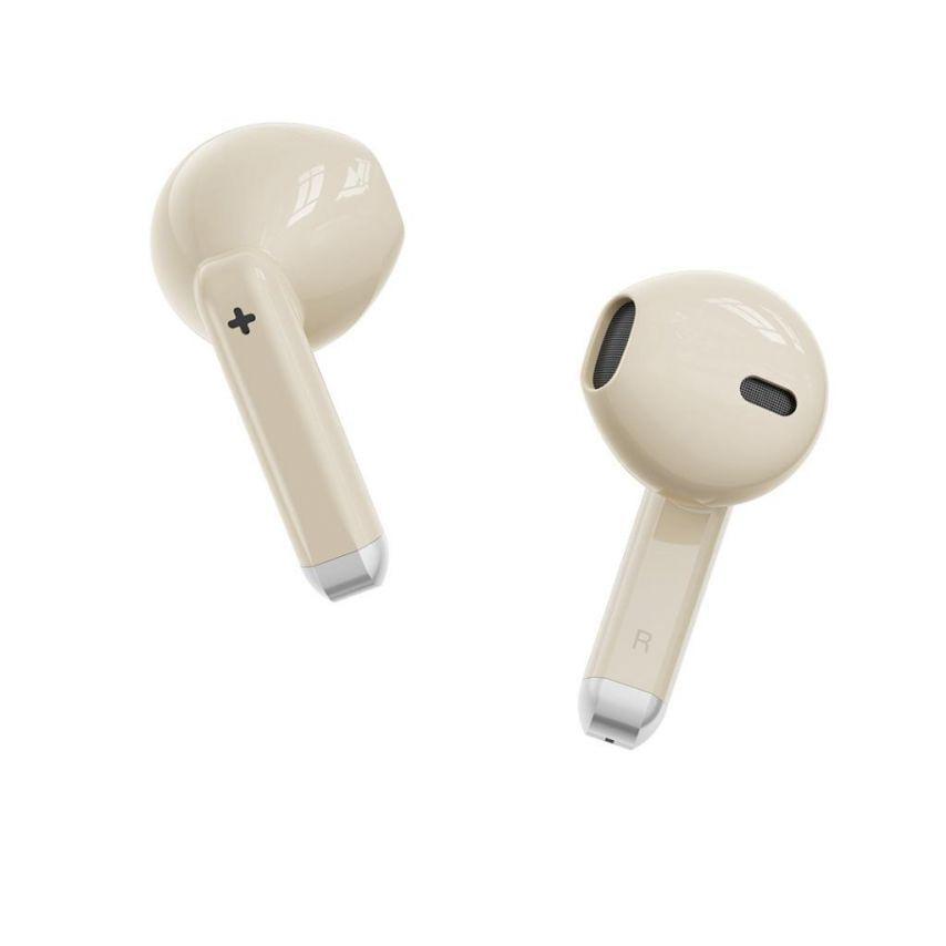 Наушники Bluetooth XO X33 Beige - фото 2