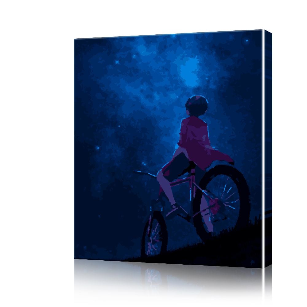 Картина по номерам ArtSale Взгляд на небо PBN1002 40х50 см