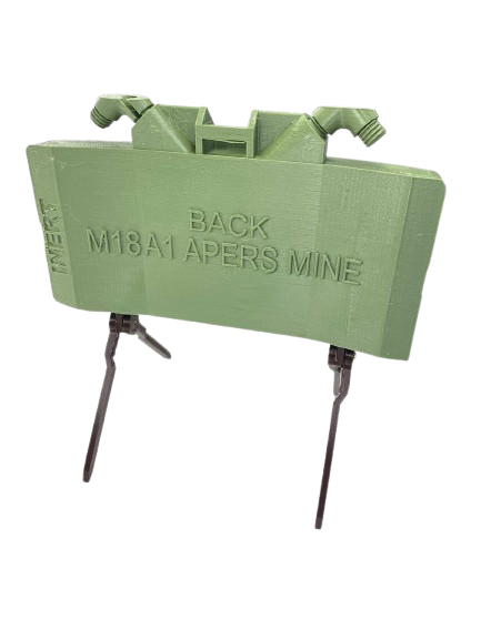Макет протипіхотної міни Клеймор M18A1