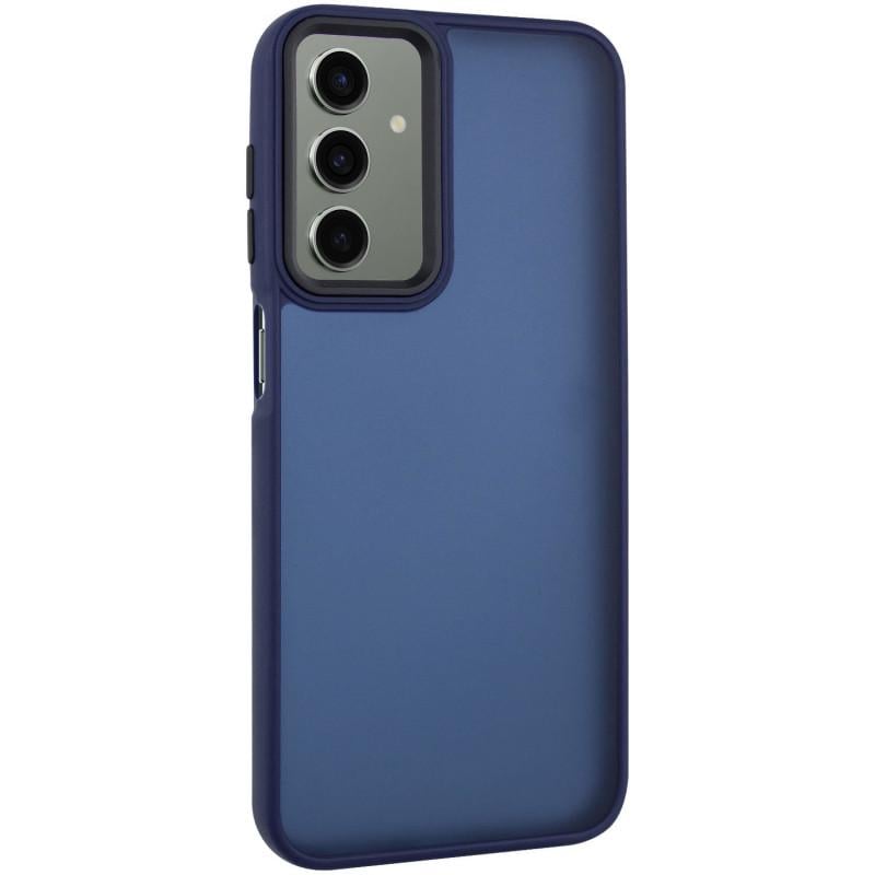 Противоударный чехол TPU+PC Lyon Frosted для Samsung Galaxy A16 4G/5G Navy Blue