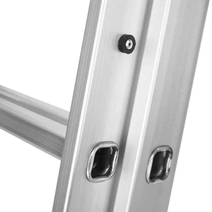 Драбина алюмінієва BLUETOOLS 3x14 сходинок (160-9010) - фото 11 Драбина алюмінієва BLUETOOLS 3x14 сходинок (160-9010) - фото 11