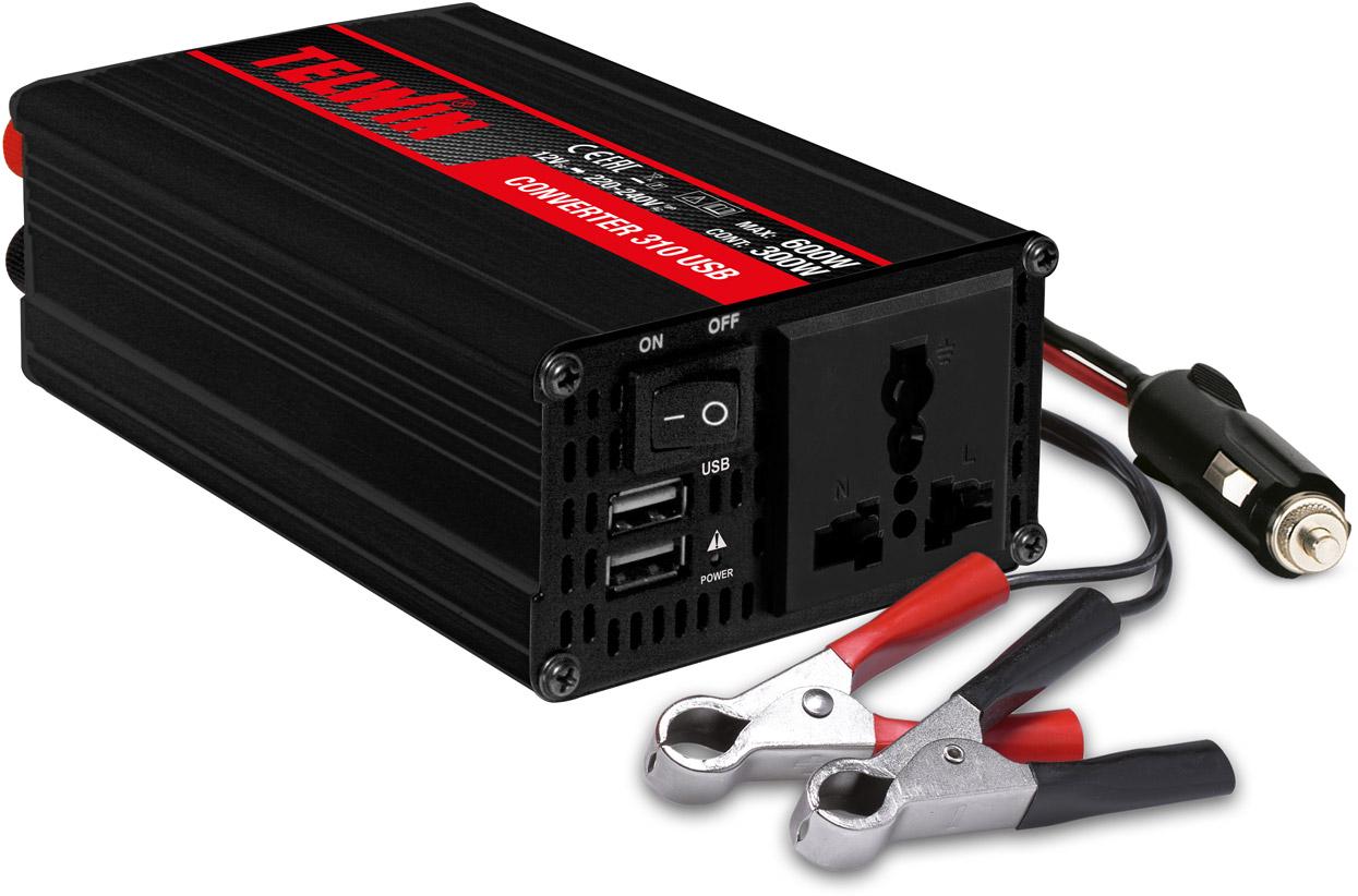 Інвертор напруги Telwin Converter 310 USB (300/600Вт)