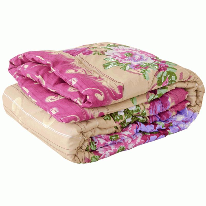 Одеяло силиконовое двойное/поликоттон/двуспальное Евро 200х220 (44741-20-E)