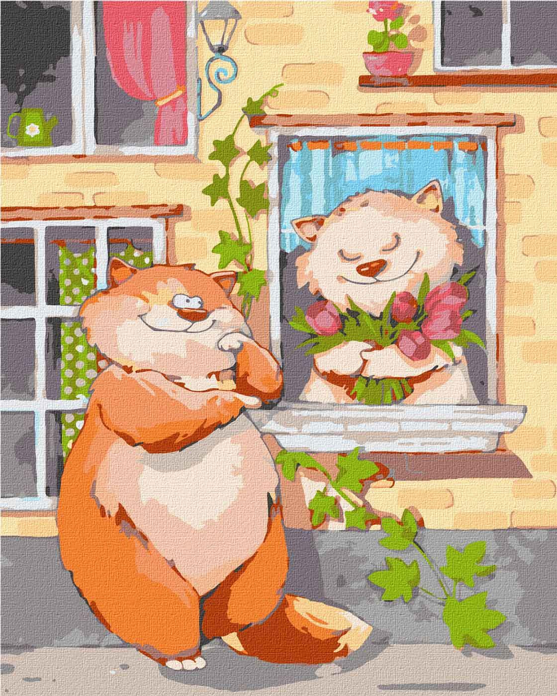 Картина по номерам Идейка Тюльпаны для любимой 40x50 см (KH2365)