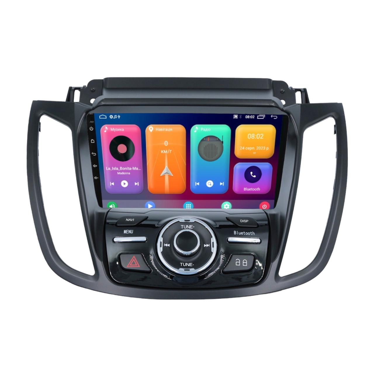Магнитола штатная Cyclone C9 CPL для Ford Kuga 2 Escape 3 2012-2019 K1 9" (2253633538)