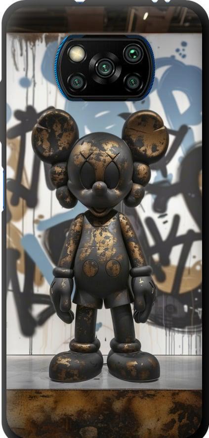 Чехол на Xiaomi Poco X3 Pro Bronze kaws v2 (6098b-2938-42517)