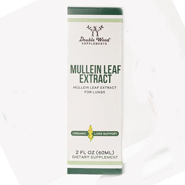 Комплекс для профилактики дыхательной системы Double Wood Mullein Leaf Extract Drops 60 ml 60 порций (000024437)