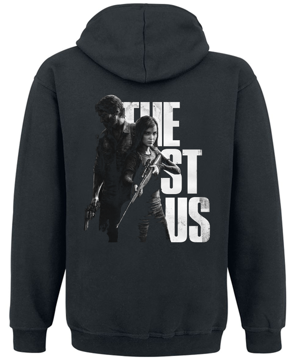 Толстовка з блискавкою "The Last Of Us" XL Чорний (25642) - фото 2 Толстовка з блискавкою "The Last Of Us" XL Чорний (25642) - фото 2