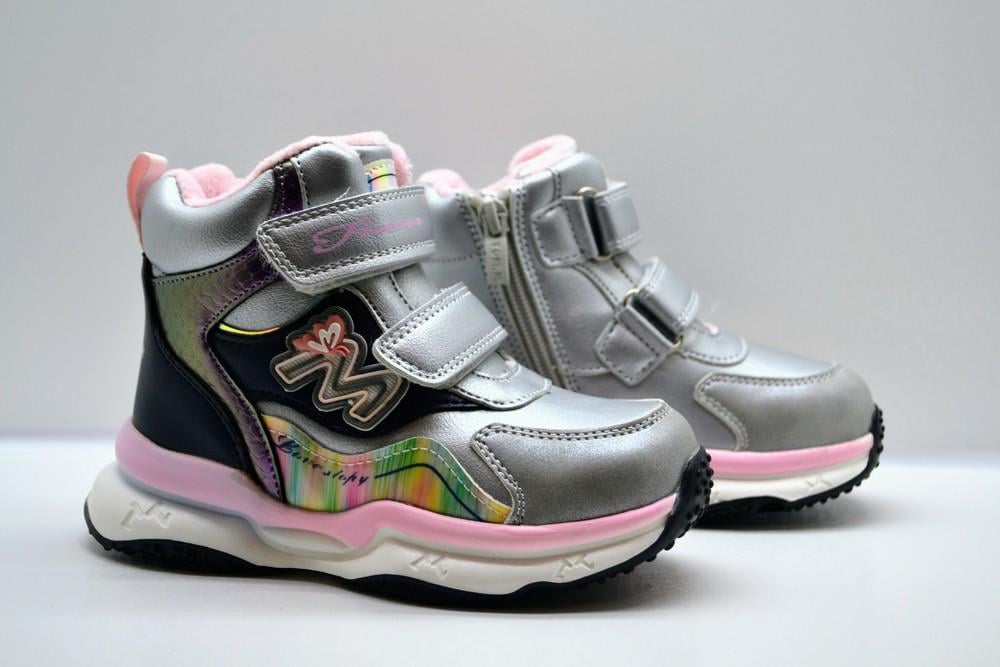 Ботинки зимние TOM.M р. 28 Silver (арт.9669-С) Ботинки зимние TOM.M р. 28 Silver (арт.9669-С)