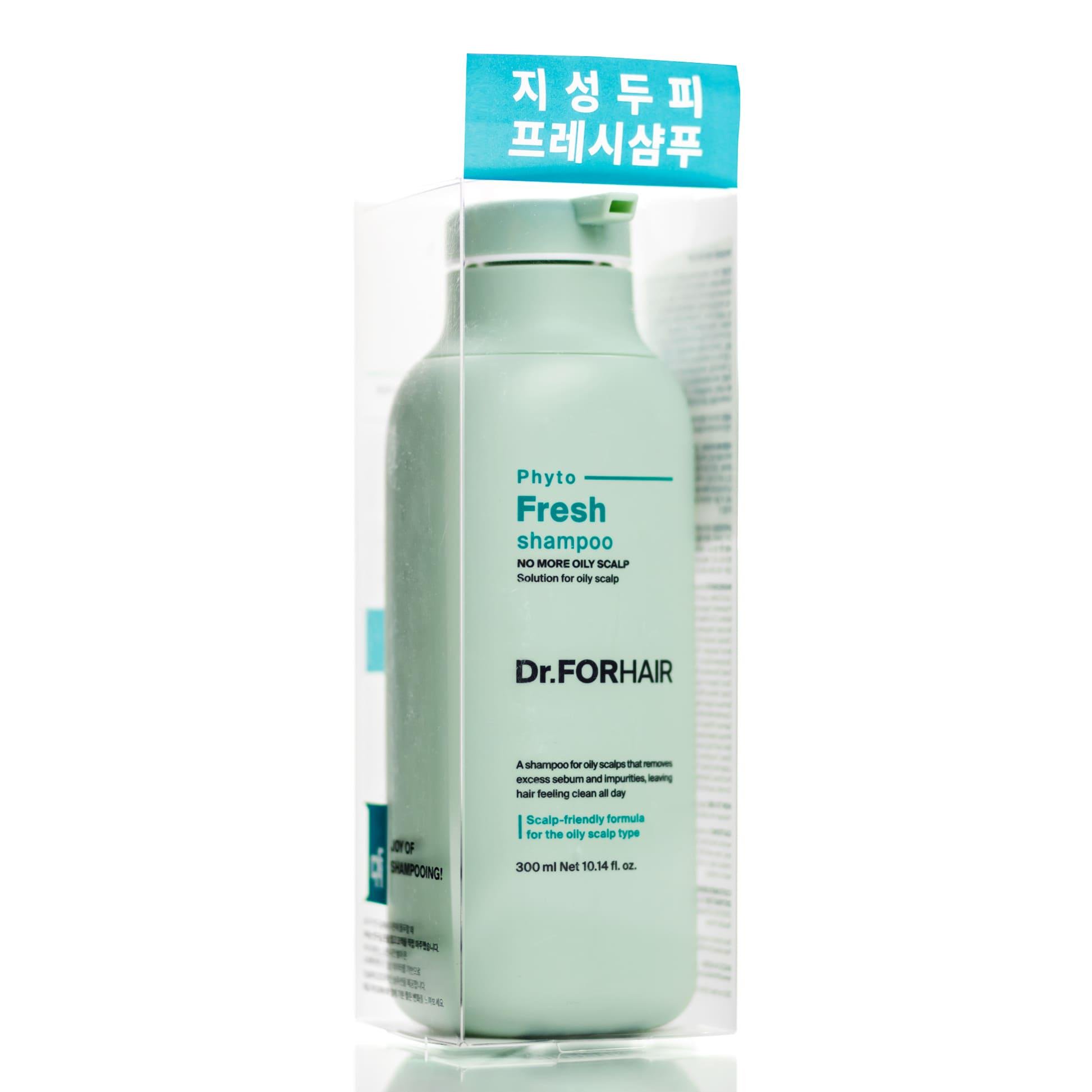 Шампунь для жирной кожи головы мицеллярный Dr.FORHAIR Phyto Fresh Shampoo 300 мл