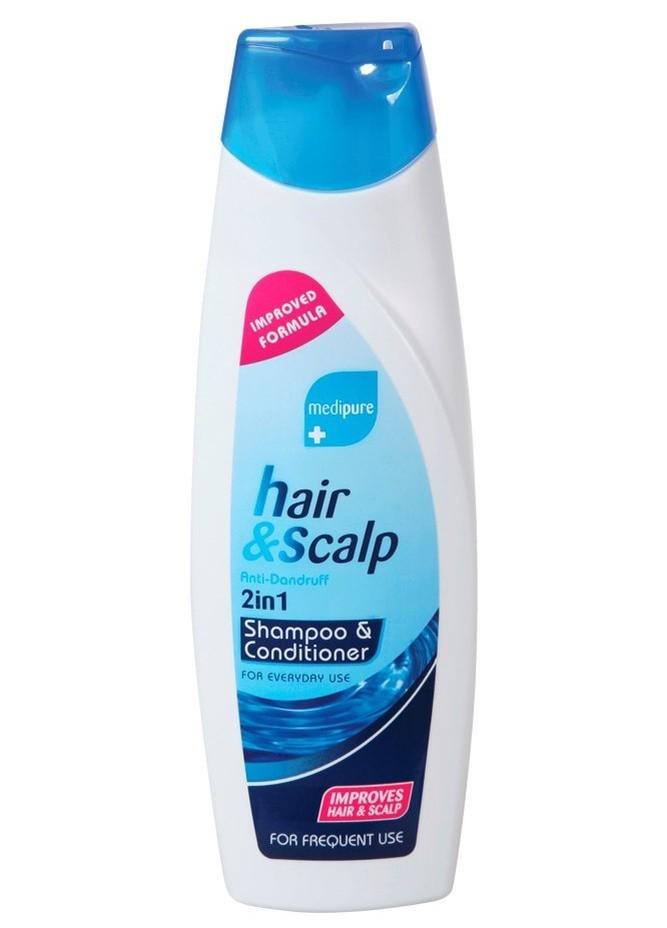 Шампунь-кондиционер против перхоти Medipure Anti-Dandruff 2в1 400 мл (E-00064)