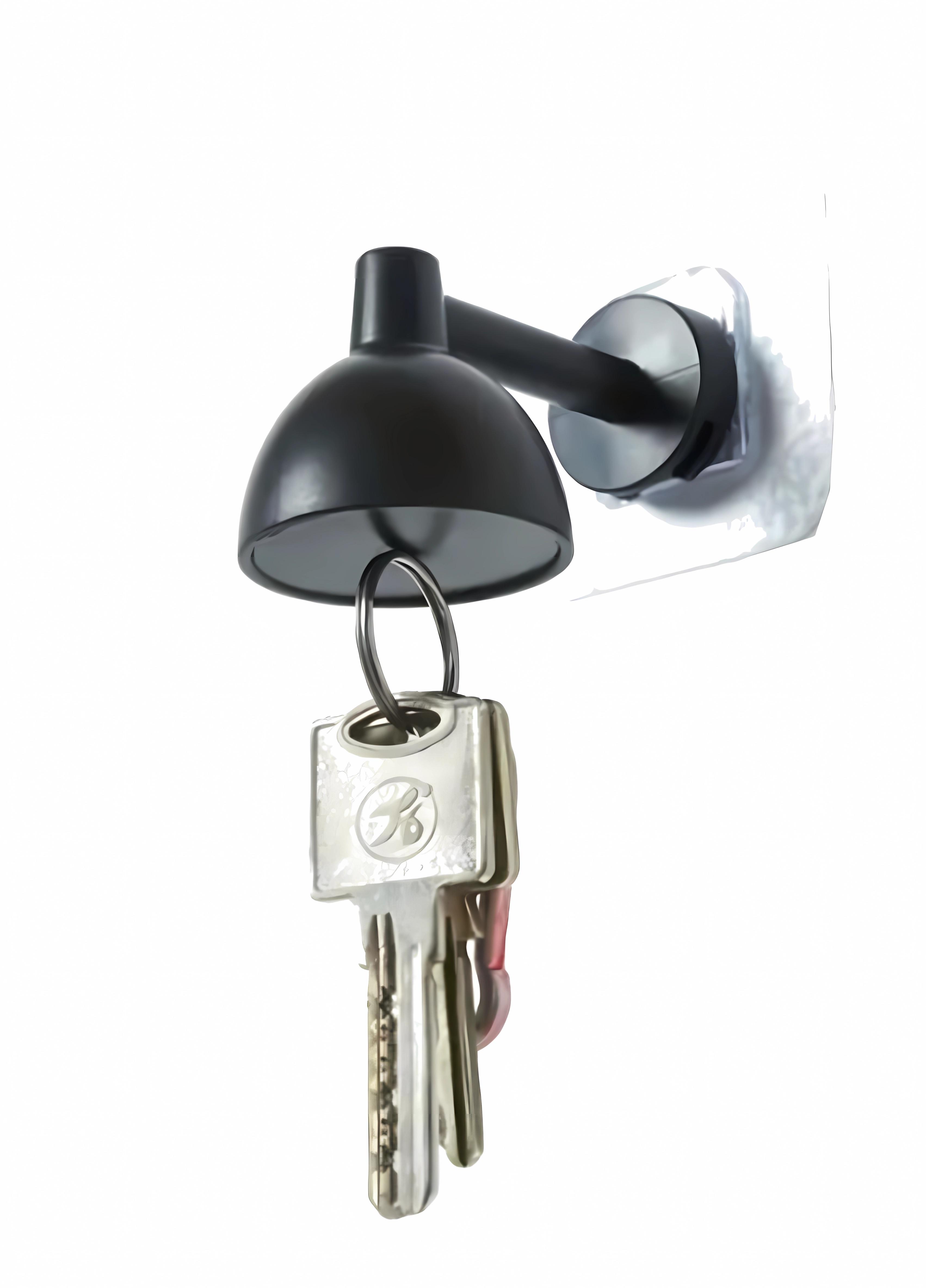 Крючок магнитный для ключей Good Idea магнитный декоративный Черный (66786SP)