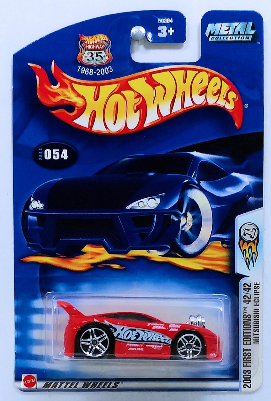 Іграшкова машинка Hot Wheels Mitsubishi Eclipse 2003 First Editions №054 (56394)
