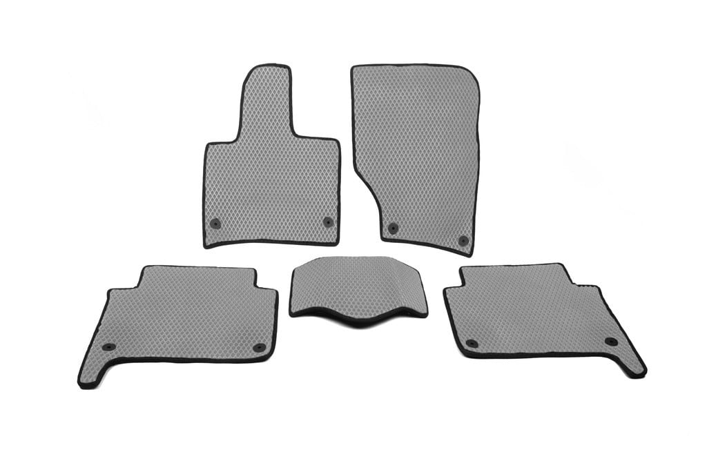 Автоковрики Digital Designs Audi Q7 4L 2005-2015 5 шт. Серый (1735766711)