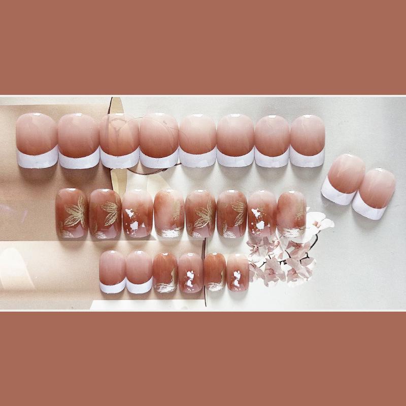 Накладные ногти с клеем Bananahall LK13472 24 шт. Бежевый (A9968) - фото 3 Накладные ногти с клеем Bananahall LK13472 24 шт. Бежевый (A9968) - фото 3