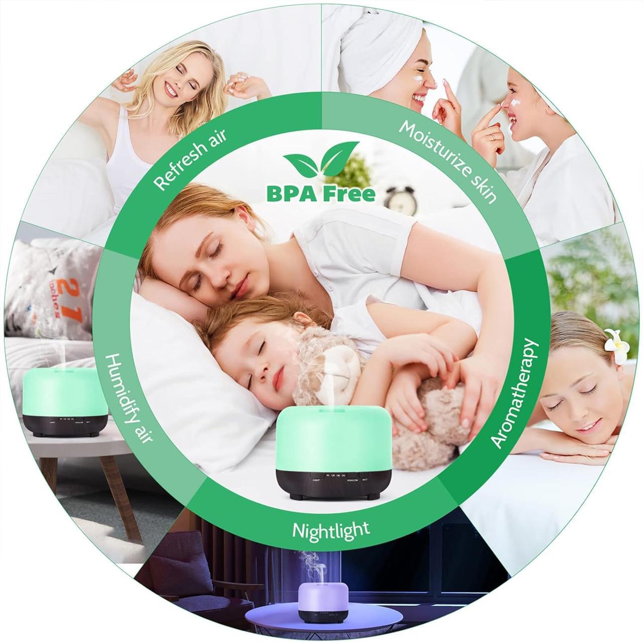 Зволожувач повітря дифузор ароматичних ефірних олій Moisturnt 3500 X500-01 - фото 3
