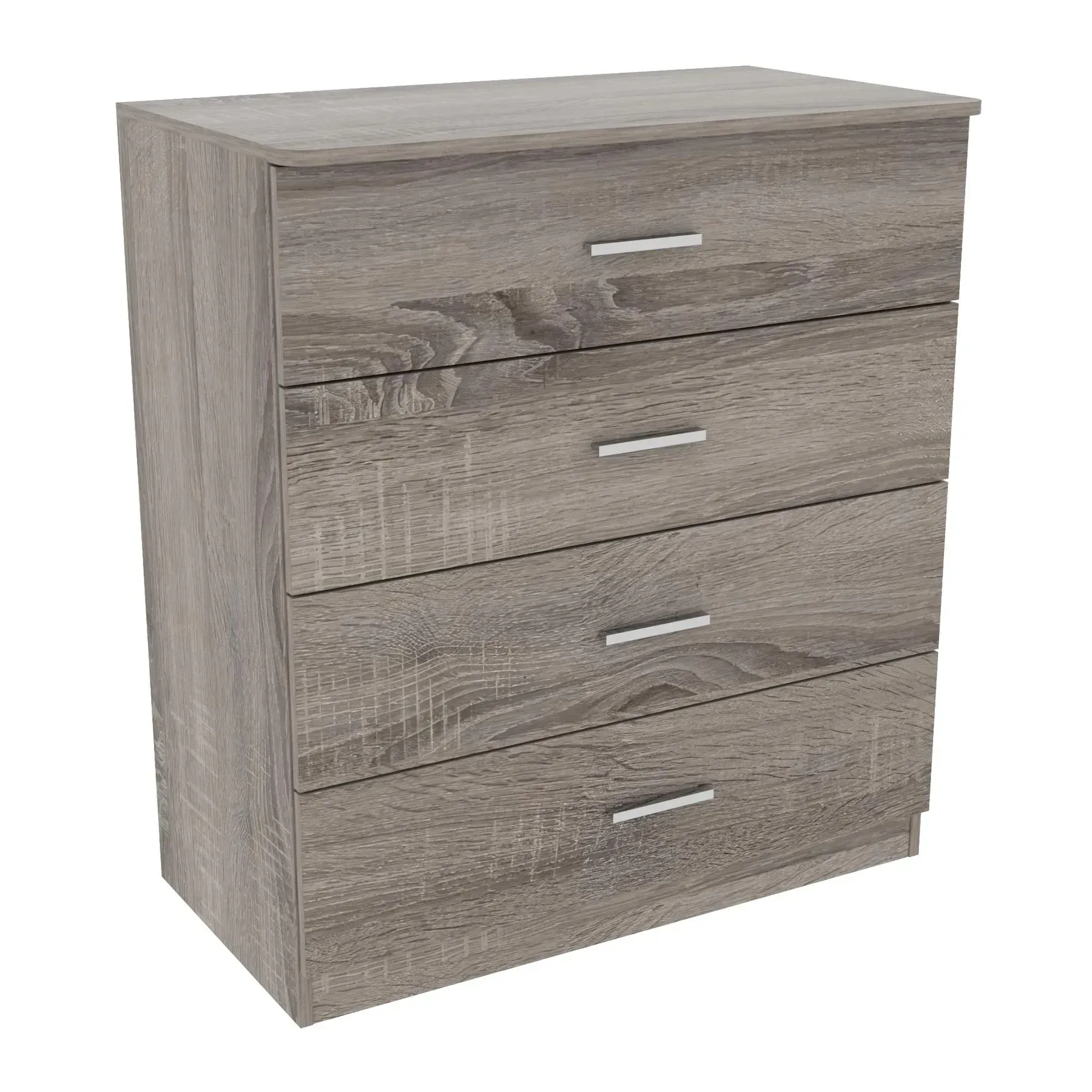 Комод Kontinent Сабріна №1 90х50х100 см Дуб Сонома Трюфель (81741316) - фото 1 Комод Kontinent Сабріна №1 90х50х100 см Дуб Сонома Трюфель (81741316) - фото 1