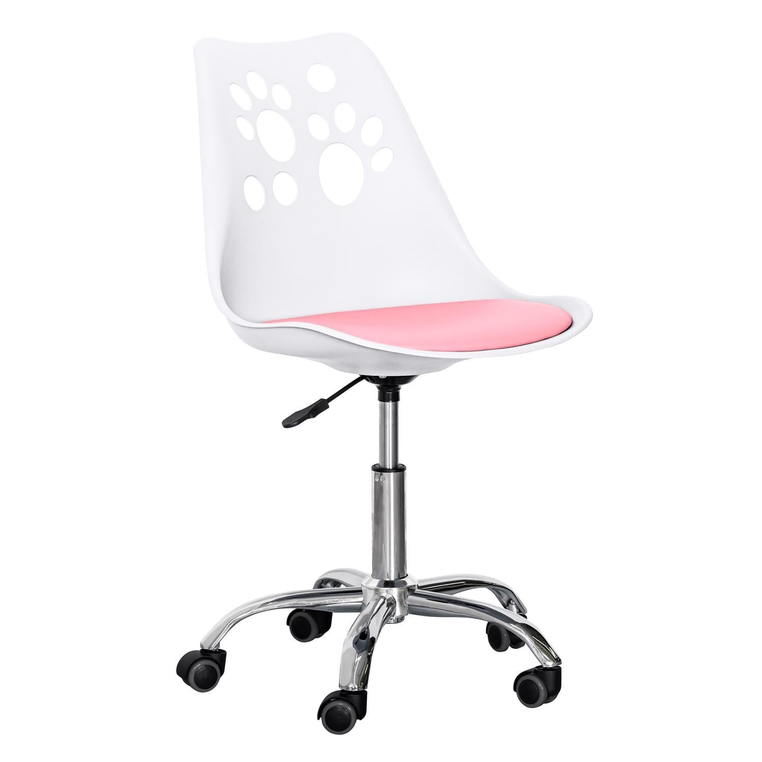 Крісло дитяче Evo-kids Indigo Білий/Рожевий (H-232 W/PN)